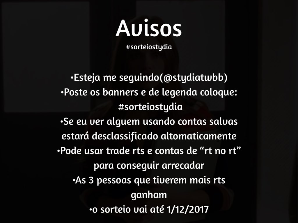 LeehRaridade's tweet image. RT PFF, NÃO CUSTA NADA 🙏❤

#sorteiostydia