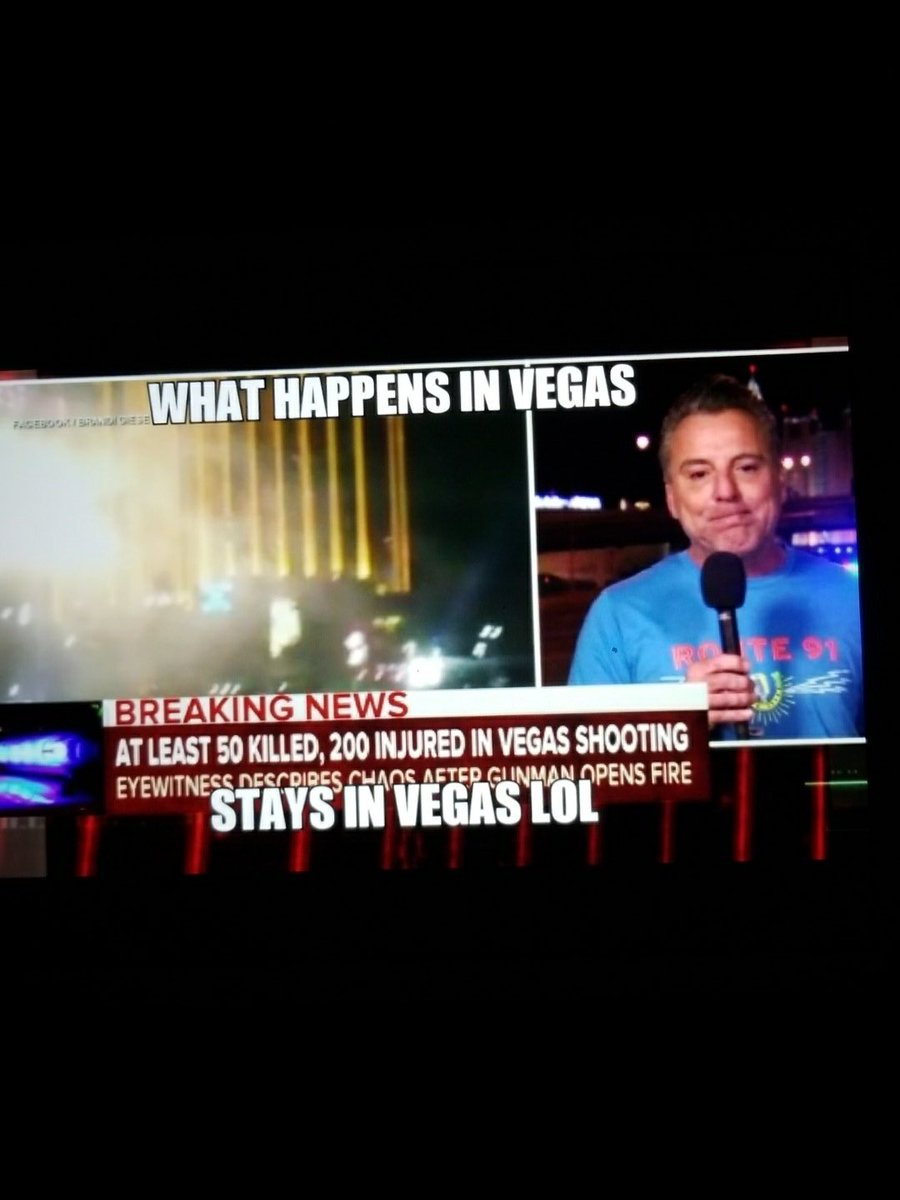 TayoCruz's tweet photo. #PrayingforVegas just kidding fuck Vegas it was funny https://t.co/c1OaWFRkuE