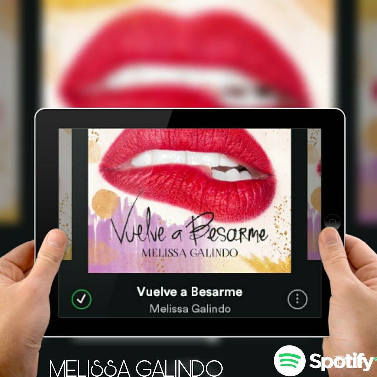 GalindoLovers23's tweet photo. Hagamos en #spotify el tema #Vuelveabesarme de @melissagalindoo más que viral. #loversworld a disfrutar de esta tarde de Lunes... https://t.co/xlDQI8CefZ