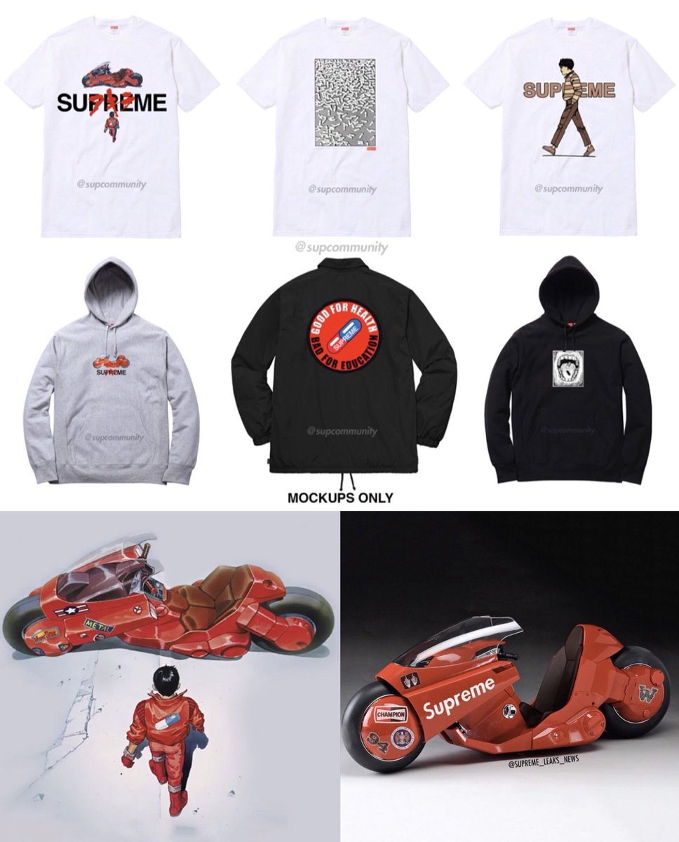 supreme akira collab