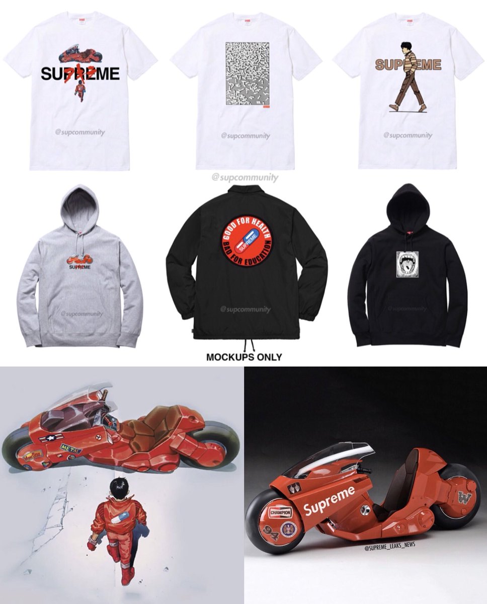 Fullress Supreme 大友克洋作 Akira コラボが実現 10月中にリリースと シュプリーム アキラ T Co Dfmgwncift T Co Bjcjwvxld2 Fullress Supreme 大友克洋作 Akira コラボが実現 10月中にリリースと シュプリーム アキラ T Co Dfmgwncift T Co Bjcjwvxld2
