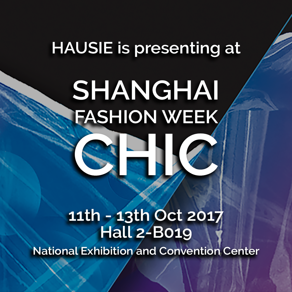 Next week, HAUSIE will be participating Shanghai Fashion Week with CHIC #tradeshow #ss18 #shanghaifashionweek #chic #chicshanghai https://t.co/lmIllAo1E5