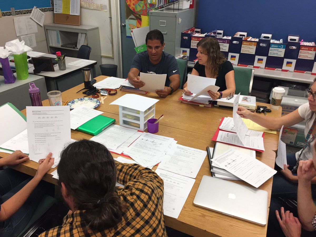 sylvialexandra2's tweet photo. Kellogg teachers analyzing student work and planning re-engagement lessons in Math @CVESDNews https://t.co/0HSHNNYoQp