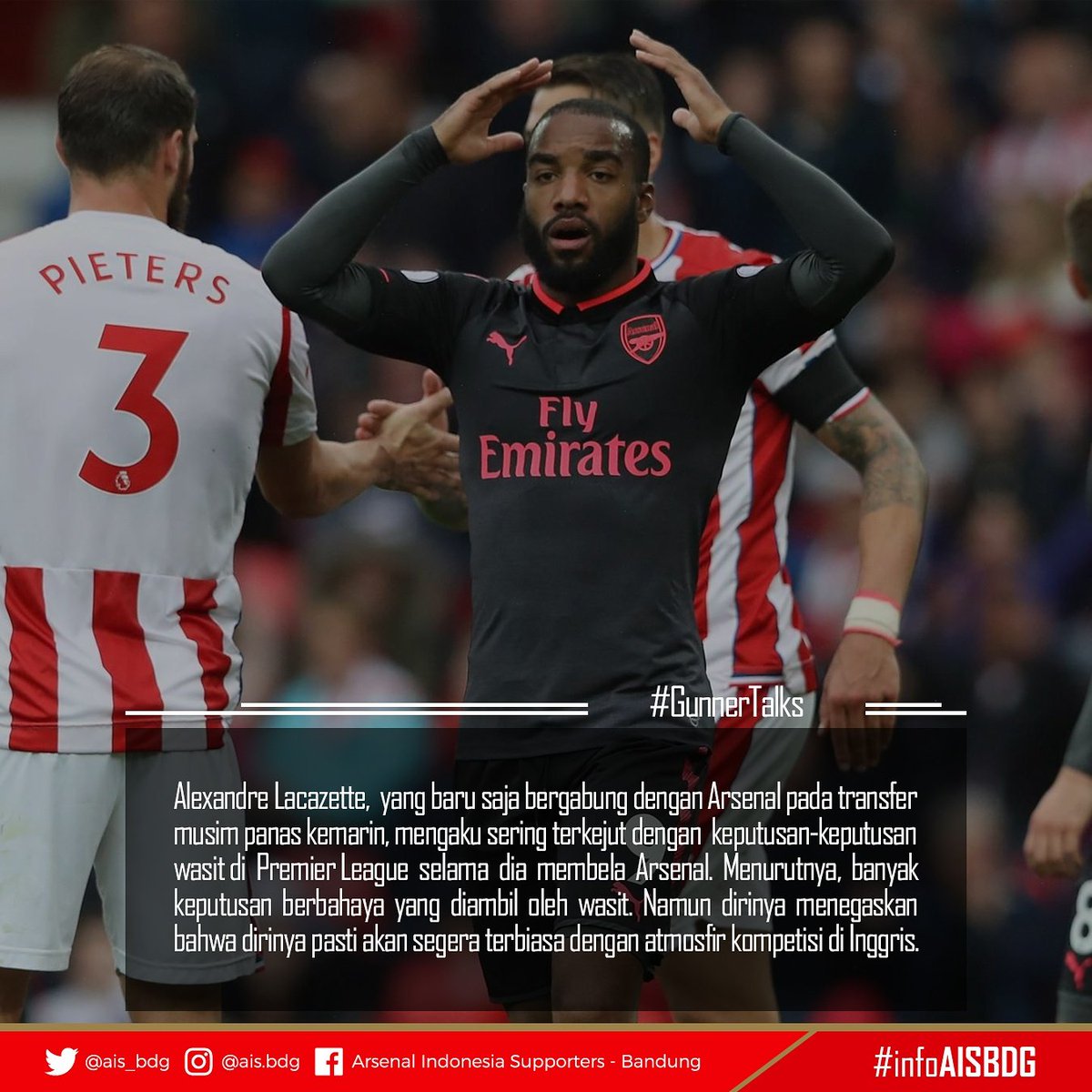 AIS_BDG's tweet photo. #InfoAISBDG
#Arsenal #ArsenalNews #ArsenalUpdates #PlayerNews #PlayerTalks #GunnerTalks #Lacazette #InfoArsenal #BeritaArsenal https://t.co/awJRINGNqu