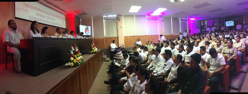 TecNMEscarcega's tweet photo. El día de hoy se llevo a cabo, la ceremonia de apertura de la Evaluación con fines de Acreditación #CONAET #LicGastronomia. https://t.co/vtf7TIlsyH