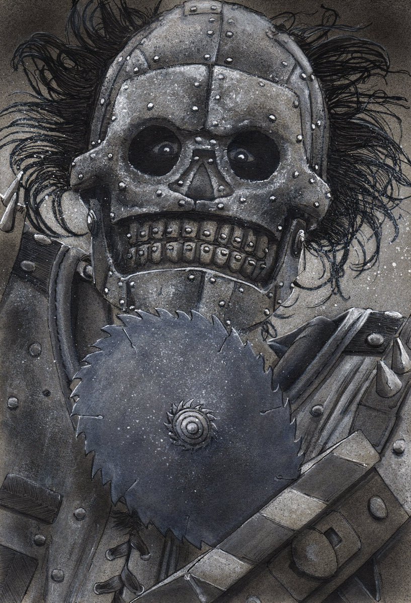 🎃 Day 2: SKELETRON 

Original Drawings available at devinfrancisco.bigcartel.com

#art #painting #drawing #ink #watercolor #copic #gellyroll #fanart #dailysketch #dailydrawing #sketch #october #drawlloween #halloween #turbokid #skeletron #skull