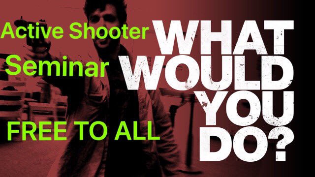 HotShotRange's tweet image. FREE Active shooter seminar. Our retired law enforcement and military personnel will be giving out knowledge that could save your life.