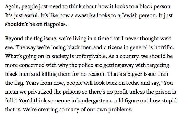 michaelarria's tweet image. This was Tom Petty in 2015, apologizing for the fact the Confederate flag was used to market his 1985 tour.