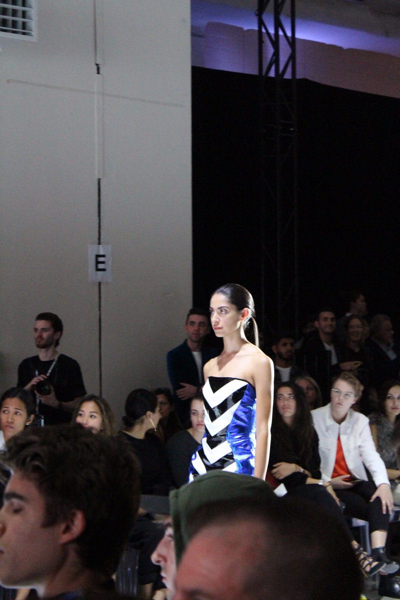 LuaBailey's tweet image. Model has her game face On 🔥🔥 #LoveCanadianFashion #TWSS18