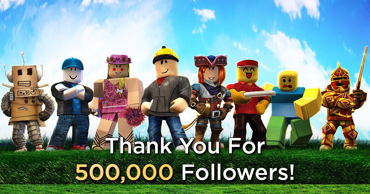 Roblox on X: Yet another milestone that wouldn't be possible without our  amazing community. Thank you so much for helping us hit 3 Million followers  on Twitter! #MillionsofExperiences  / X