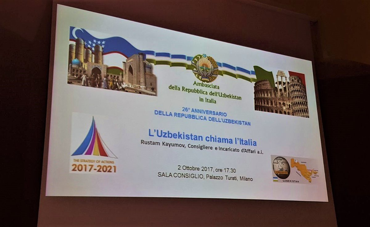 eurasiannews's tweet photo. L’UZBEKISTAN CHIAMA L’ITALIA: NUOVE OPPORTUNITÀ DI CRESCITA PER LE IMPRESE
https://t.co/7fPM9egF4p #Uzbekistan #CIUZ #CameraCommercioUzbeka https://t.co/kXYxDZ87UF