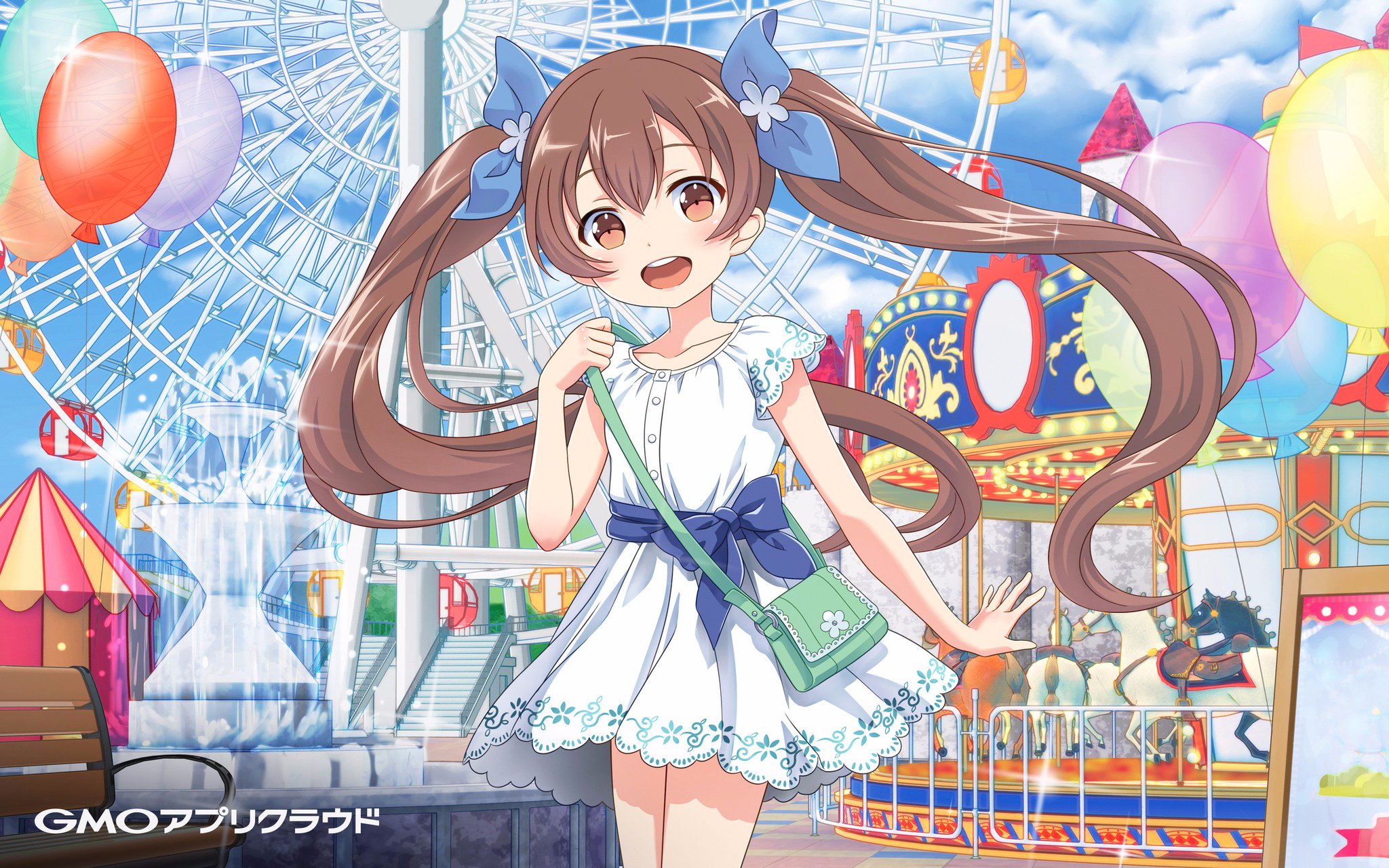 美雲あんず Na Tviteru 新作壁紙はなんともう1種類 遊園地に遊びに行ってきましたよーっ 美雲あんず Gmoアプリクラウド T Co 6uufaps07b