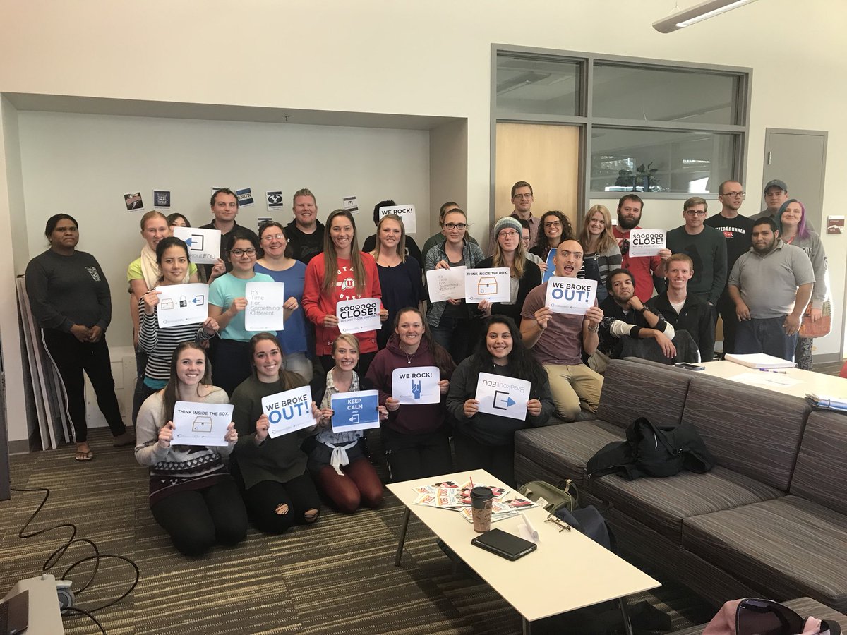 DaniKSloan's tweet photo. Congratulations to the @UUtah students who broke out! #BreakoutED gets students thinking critically, problem-solving, and collaborating! https://t.co/NpawGpZuGZ