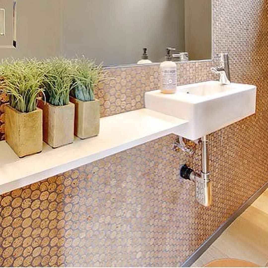 Beautiful, sustainable and natural: our Corkdotz natural cork mosaics are great on walls and floors. A few wineries …