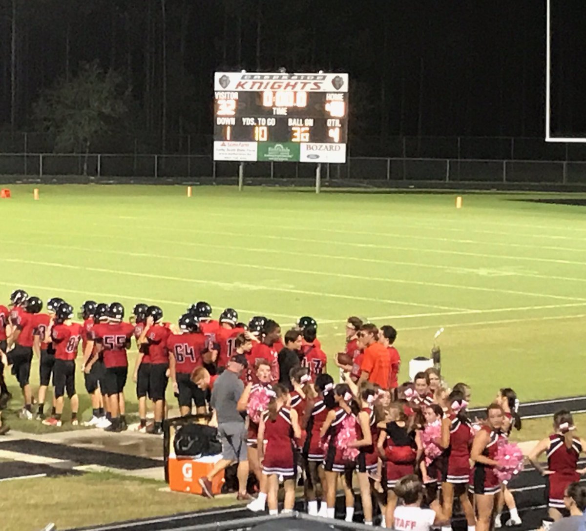 CreeksideLax's tweet photo. Congrats to the JV @Creekside_fb team!! 48-32 over Ridgeview. It was 32-6 at half. #WorkToWin #ckfb https://t.co/pGuaFwFGBo