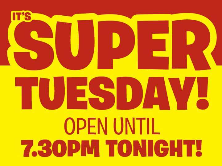 MrVitamins's tweet photo. Visit us today and stock up on your #vitamins. Save more on Super Tuesday. https://t.co/s3lbqSkDx5