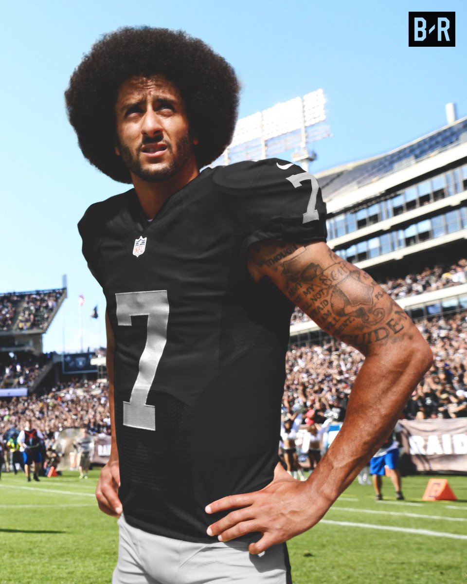 kaepernick raiders jersey