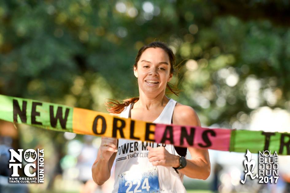 PowerMilers's tweet photo. Paige Fisher wins BlueDoo 2 Mile; @PowerMilers women steal the show going 1st-5th https://t.co/5s8QSHfZnA #runNOLA #PowerMilers #bluedoorun https://t.co/yNp6K4FMoT
