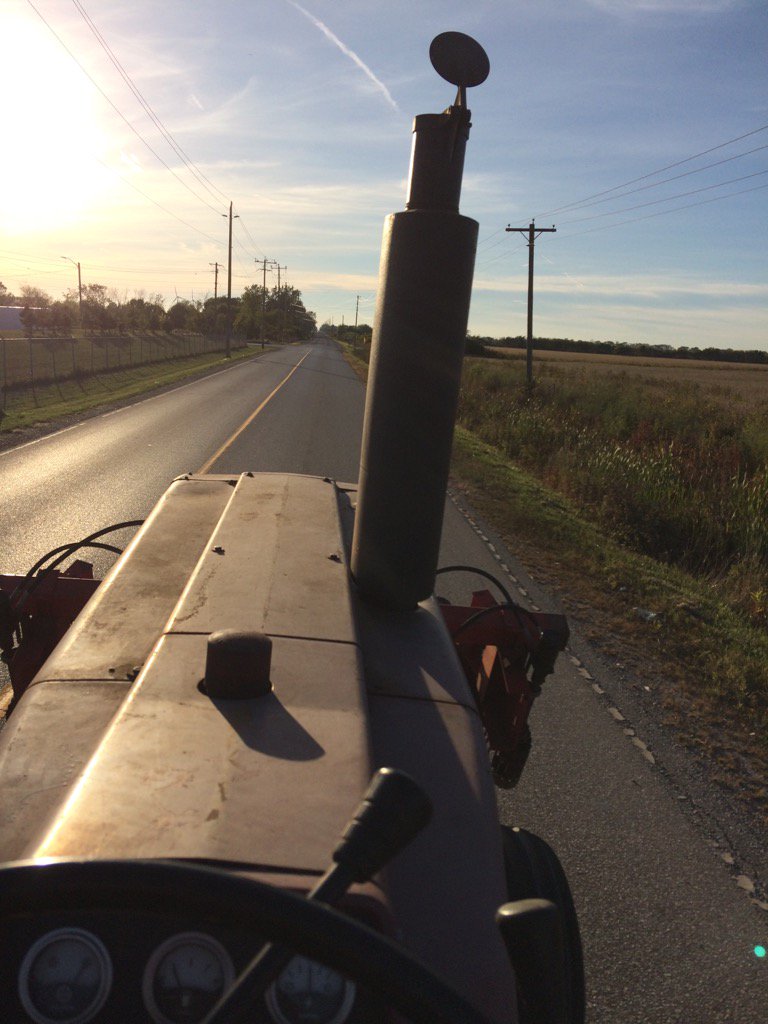 BrushJim's tweet photo. Vine trainer heading home means finish line is close. Great day for #openstation ride #1066 https://t.co/lsFmOvsz04