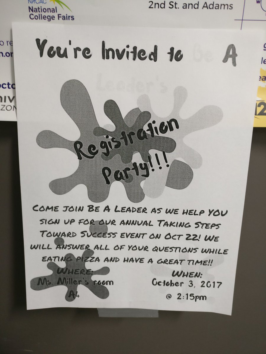 AFHootieOwl's tweet photo. AFHS Owls- Be A Leader Steps to College Success registration party tomorrow. Register to get on the bus for this college prep event. https://t.co/JvxFuiziYf