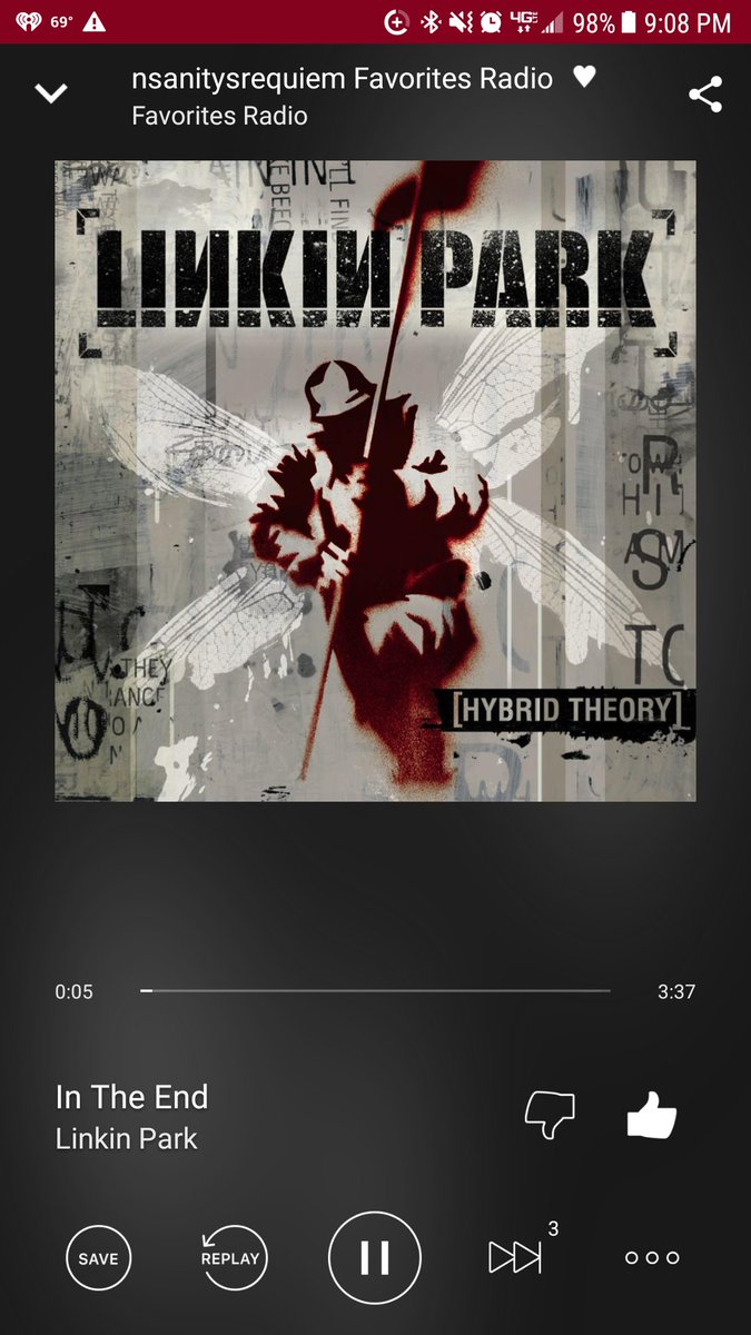 Donnie_Cyborg's tweet photo. End of the day feels #LinkinPark #inthend #triedsohard #doesntmatterhowhardyoutry #RIPChesterBennington https://t.co/DKpWrACa8f
