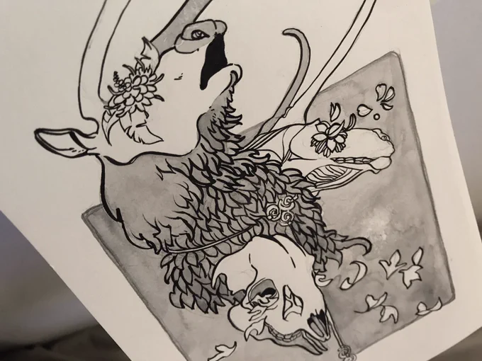 Inktober day 2 #inktober2017 #inktober #art 