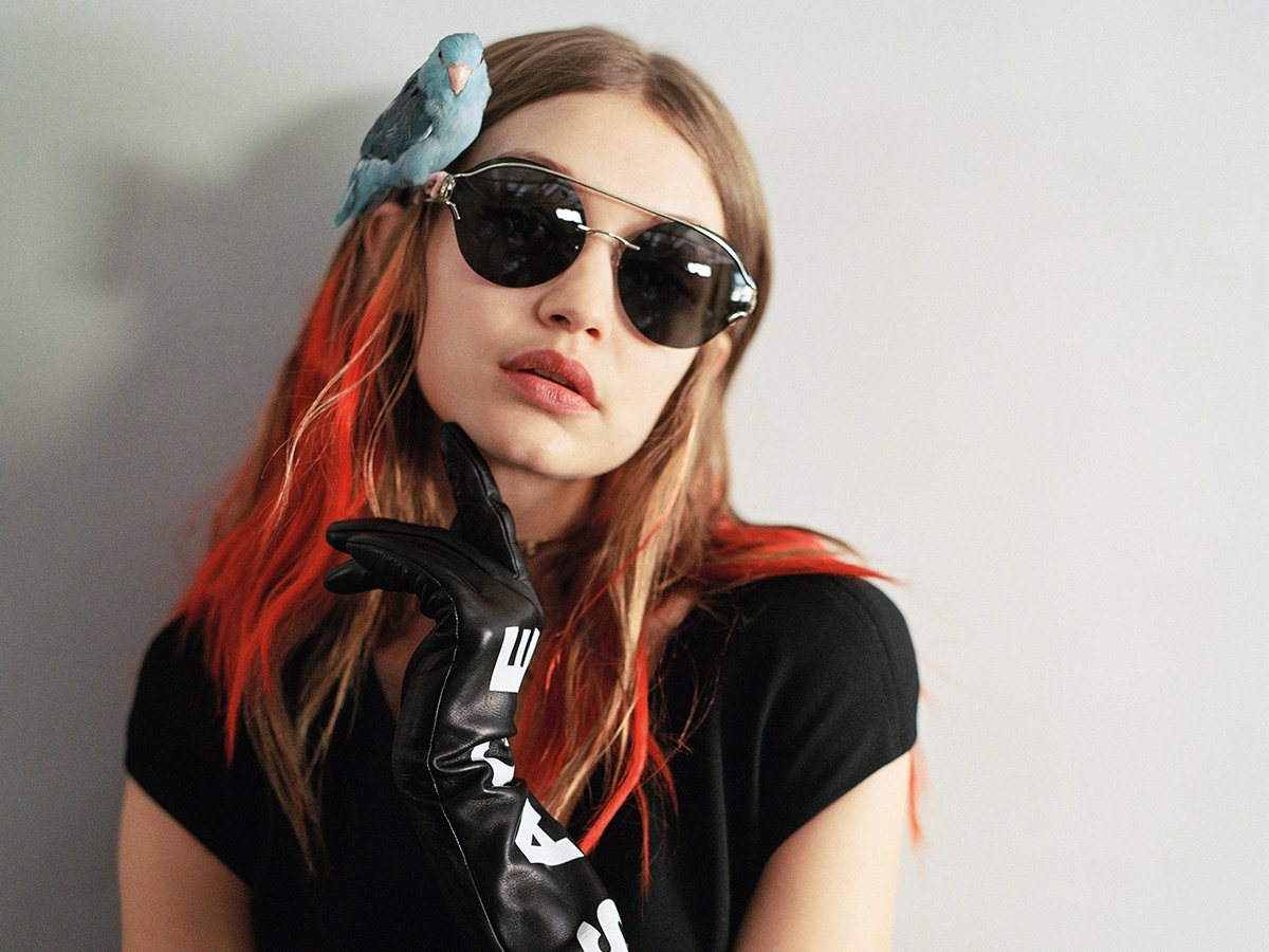 gigi hadid versace sunglasses