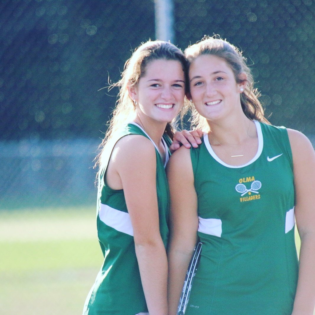 OLMA_NJ's tweet photo. Congratulations to Maria and Mary who will be representing OLMA In the State Doubles Tournament this Saturday! #Olmapride #olmatennis https://t.co/5OOApFlLay