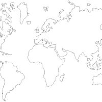 Colorear Dibujo On Twitter Colorear Planisferio Para Colorear