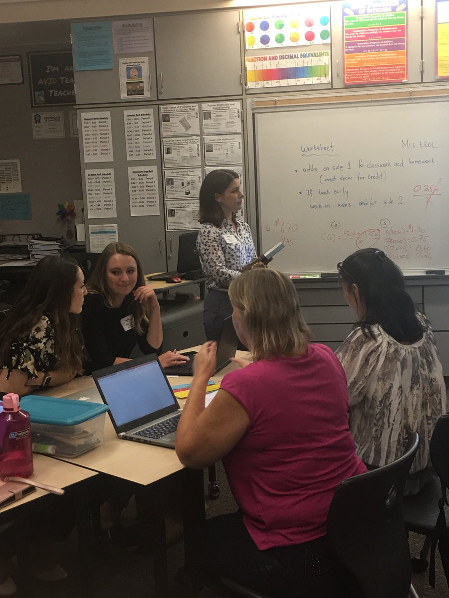 kristinhartloff's tweet photo. @tbeauchamp2 and @GrangerDenise leading Ts in #CGItech #makemathsocial @CueThink @OCMathCouncil @CAMathCouncil #cmcmath #tusdmath https://t.co/OEDjIFJdw6
