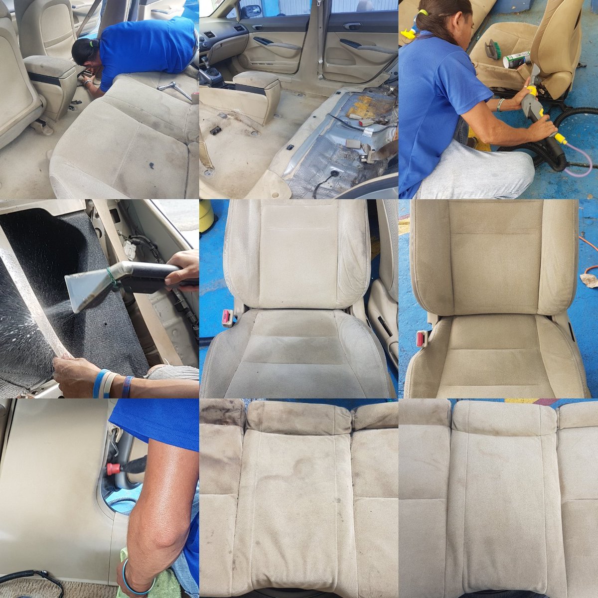 DiaLibreNic's tweet photo. #Limpiezaprofunda #InteriorDeVehiculo https://t.co/7PQsIzkJ1a