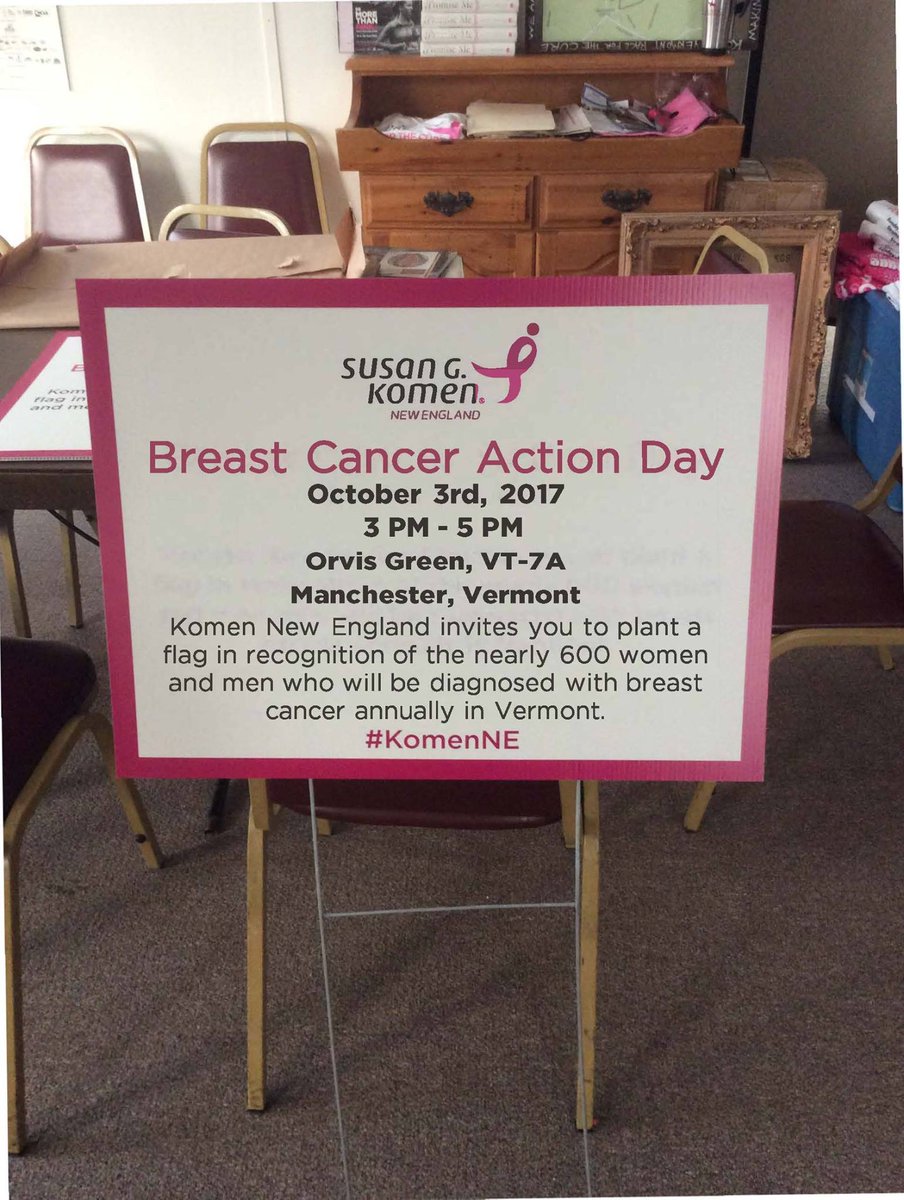 komen_vtnh's tweet photo. Kick off of #BCAM . Take action in Manchester, VT. https://t.co/NNNtEk4Twg