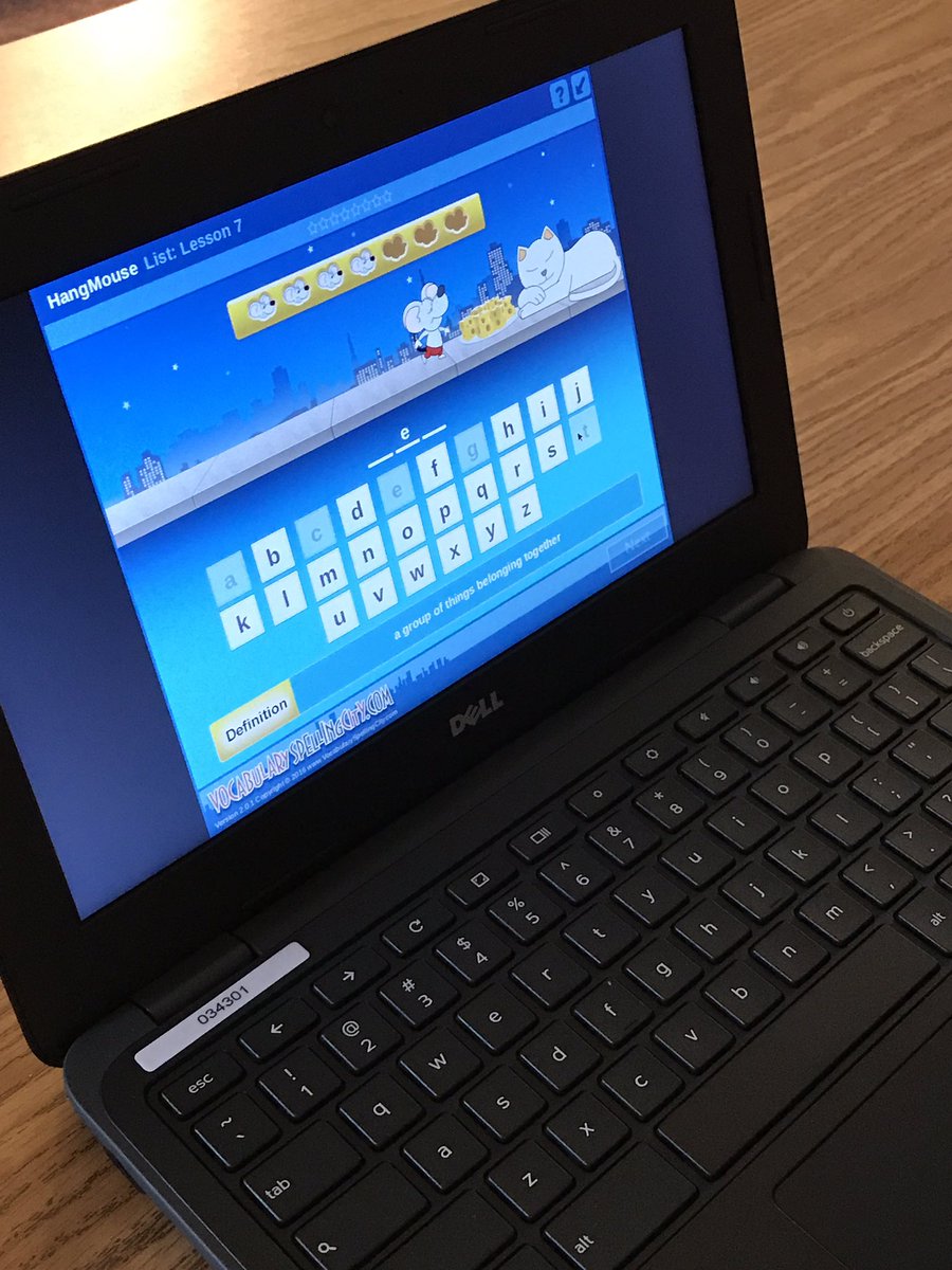 MrsQuallsClass's tweet photo. We learned how to use @SpellingCity with our #chromebooks today! https://t.co/DSeqCjSwuy
