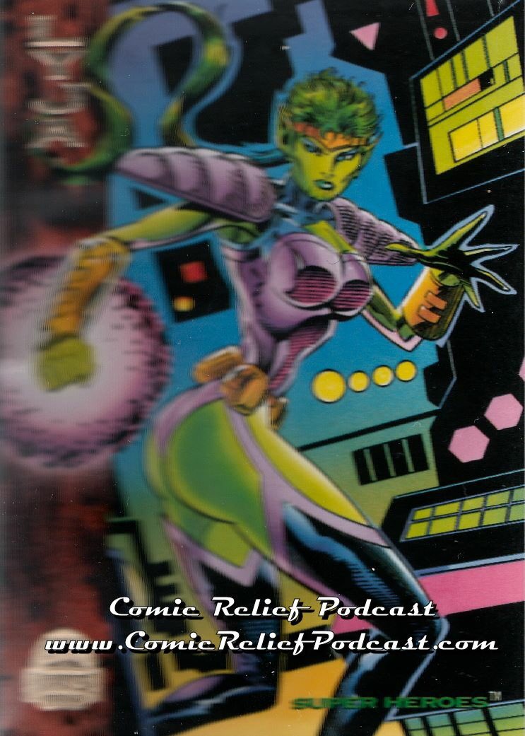 ComicReliefPodc's tweet photo. #MarvelUniverse1994Cards - Let's talk #Lyja - if you could pick only one main enemy, who would it be & why, if you want? https://t.co/s1H7HOWoTQ