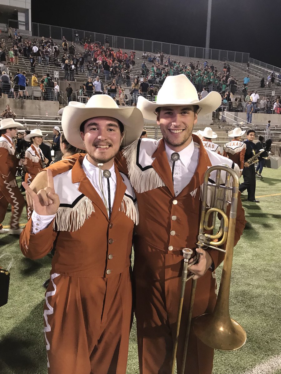 alwatsonjcil's tweet image. sTp Proud of our graduates: Aaron Meyers and Thomas McRoberts representing us well in the UT Band! @StonyPointHS #onestreakstp