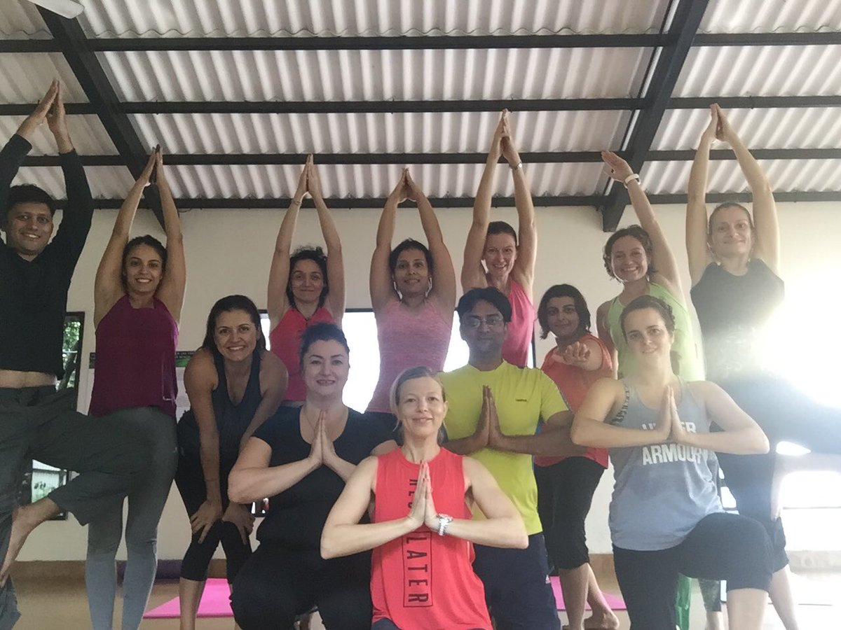 jmortlockhenry's tweet photo. It's official-I'm teaching! Taught these brilliant yogis this morning! #yoga #teacher #yogi #yogaeverydamnday #totalyoga https://t.co/6lw6ksUKoV