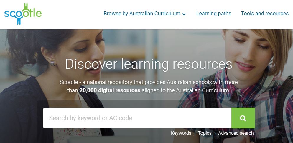 Looking for Australian Curriculum aligned teaching and learning resources? Search the <a href="/scootle/">Scootle</a> repository scootle.edu.au/ec/p/home #NSWEd