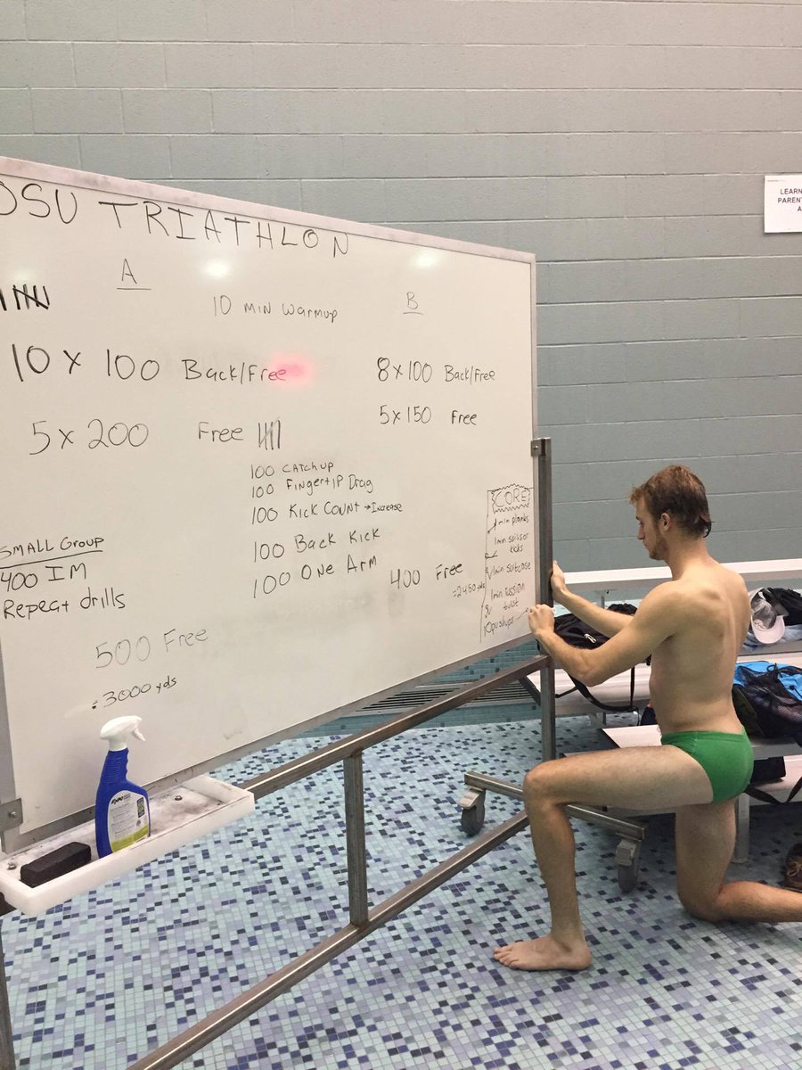 OhioStateTri's tweet photo. Sprint workout tonight included 100 sprints and drills 💯great turnout as midterms finish 📝 https://t.co/moLT5tOvrR