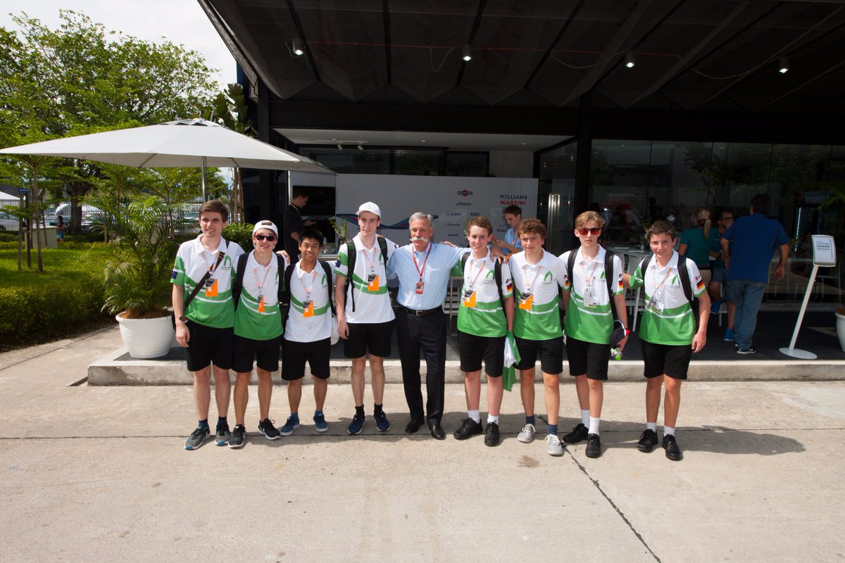 An awesome weekend at the Malaysian Grand Prix, with the opportunity to walk the paddock, talk to drivers and meet again with Chase Carey.