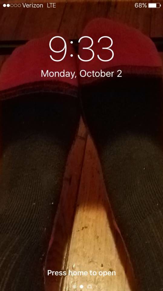 mercy_mistress's tweet photo. My slaves phone screen...he knows his place in life. https://t.co/ftDP7DKWzm