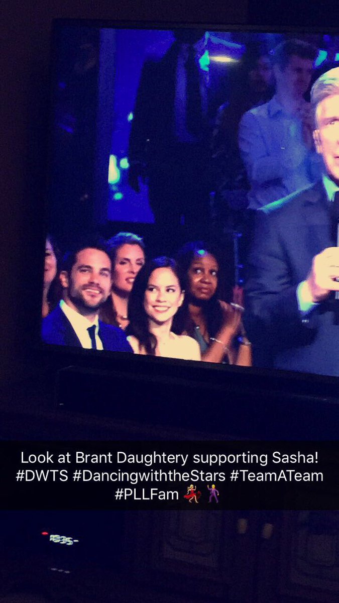 jabrahamsen1992's tweet image. @brantdaugherty @SashaaPieterse I spy.... #DWTS #DancingwiththeStars #PLLFam #TeamATeam