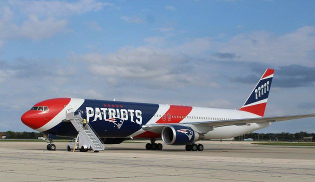 T.F. Green Airport in Warwick, Rhode Island has been named the official airport of the Patriots. The team jet will be housed there all year.