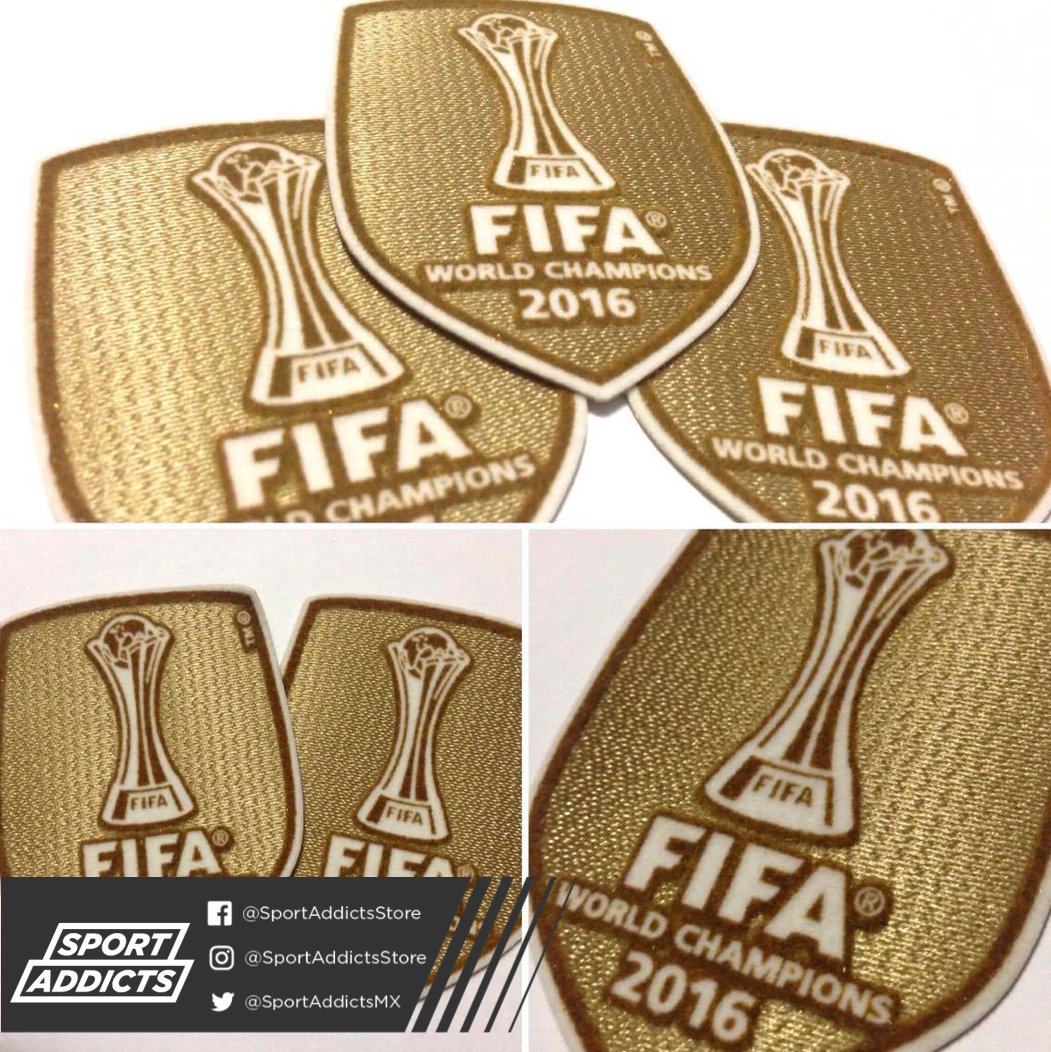 SportAddictsMx's tweet photo. PARCHE DE CAMPEÓN🏆
¡Adquiere el parche #SportingID del #RealMadrid campeón del Mundial de Clubes!
Contáctanos por inbox o en redes sociales https://t.co/MxdX0vYds2