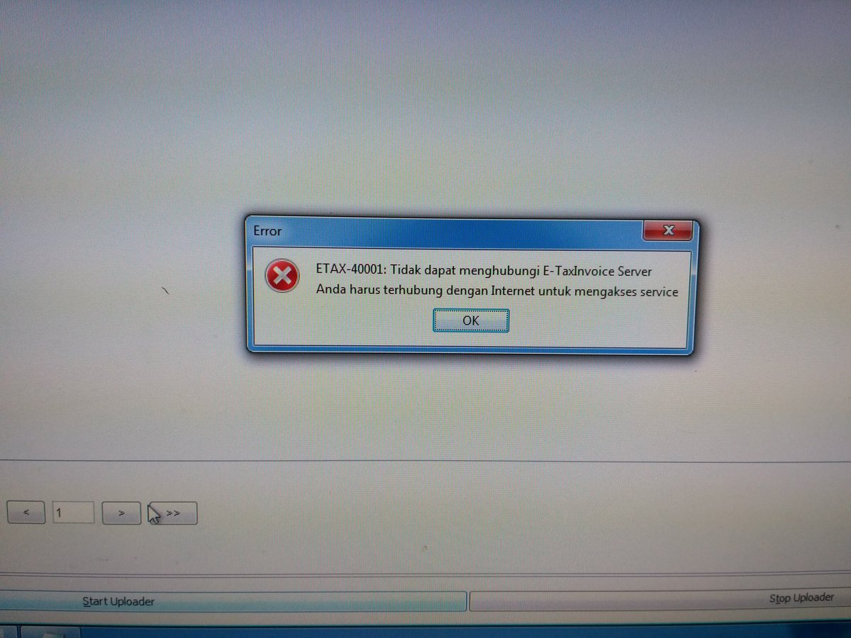 Min, mau upload kok ga ada koneksi ya, padahal koneksi sy kenceng. Ada masalah kah di efaktur? <a href="/kring_pajak/">#PajakKitaUntukKita</a>
