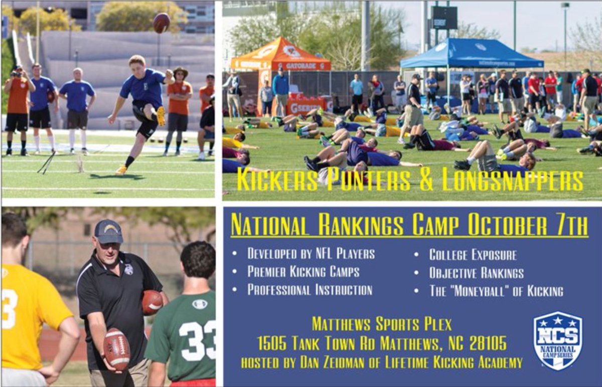 michaeljhusted's tweet photo. NCS Charlotte this weekend spread the good word #THEcampseries #lifetimekickingacademy https://t.co/MIZuvd5SEO