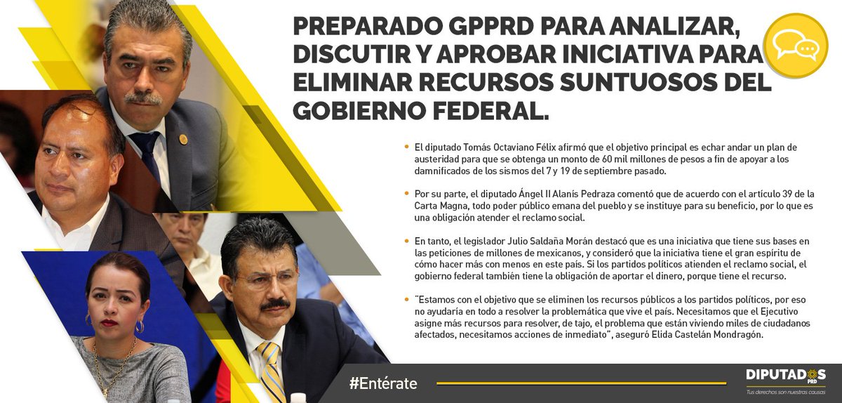 GPPRDmx's tweet photo. #Difunde Apoyamos iniciativa d #FrenteCiudadano p/reorientar recursos a la atención d necesidades prioritarias GPPRD https://t.co/8vinor29sz https://t.co/Bxnskvzk7e