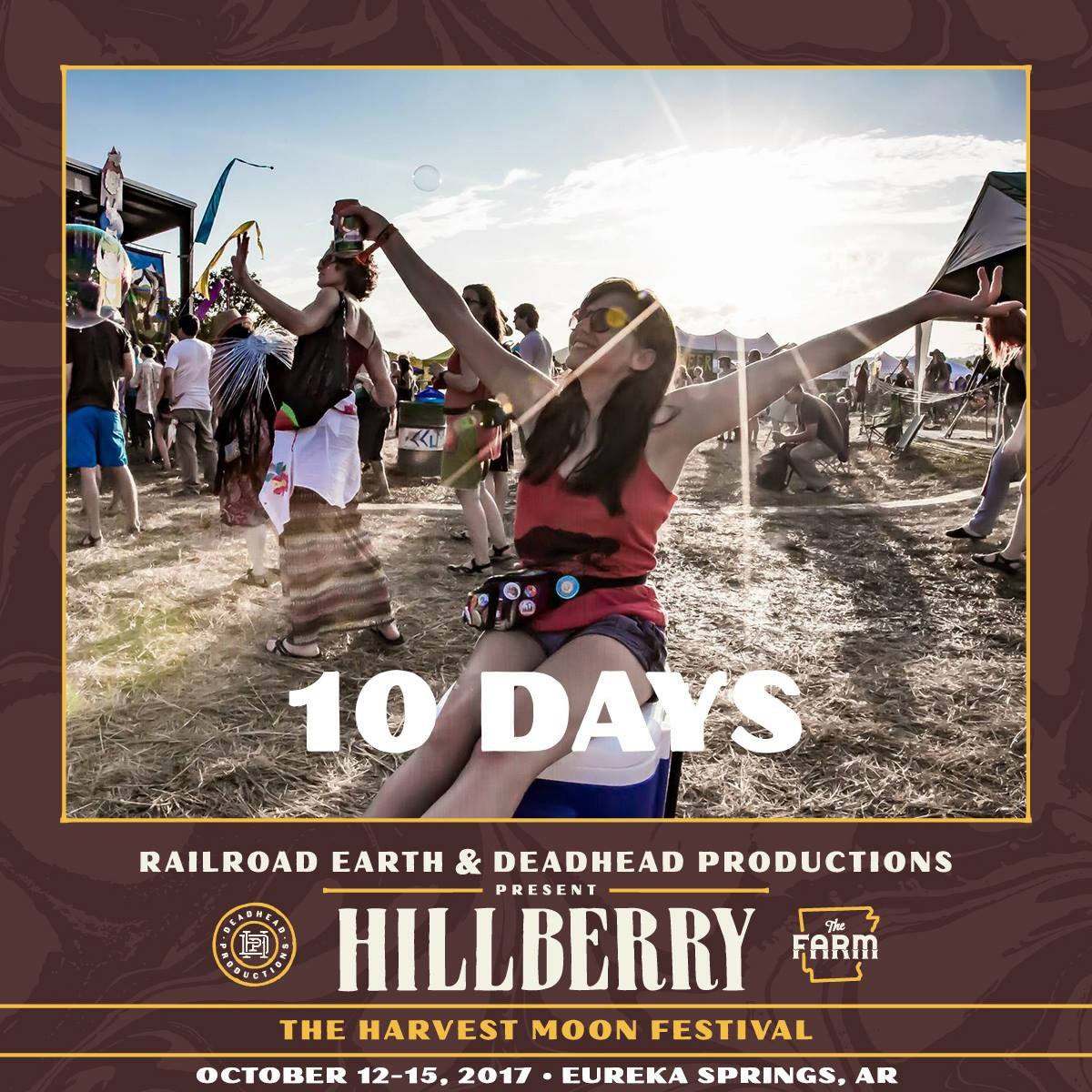 Fresh Ozark Mountain air is only 10 Days away! #Hillberry2017 will be here before you know it!! Photo Credit: @philclarkin #Ozarks #Arkansas