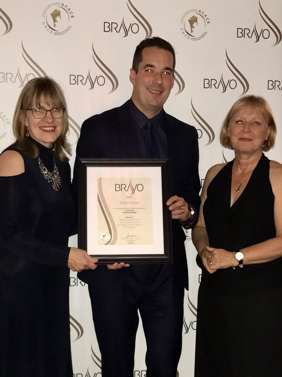 LegalGeagle's tweet photo. So proud to take two Bravo communications awards back to @PVNCCDSB. Thank you to @caceacace for the recognition! #CACECON2017 #PVNCleads https://t.co/mjL5SkNZ8T