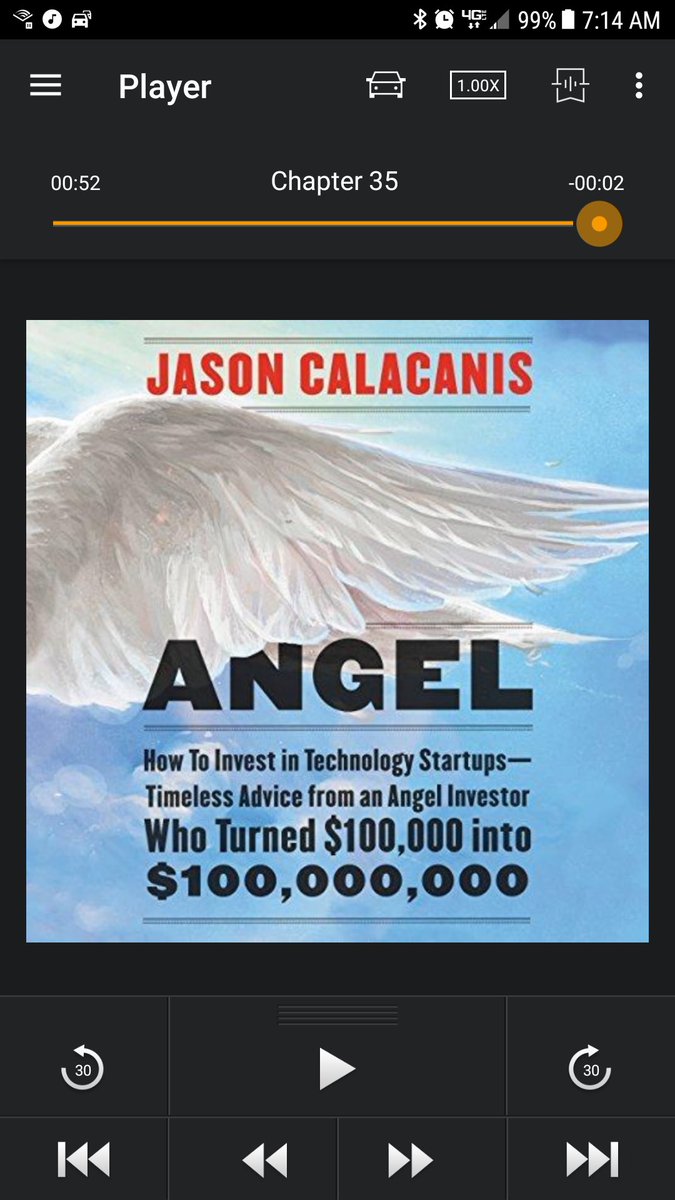 ZapicInc's tweet photo. @Jason just finished listening to https://t.co/SXtZupQCQp. Required reading (or listening) for anyone in the startup community. #twistartups https://t.co/lzV739hrHA