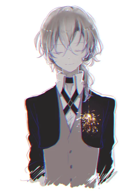 #お気に入りの絵を再度アップするタグ
ほぼ双黒です 